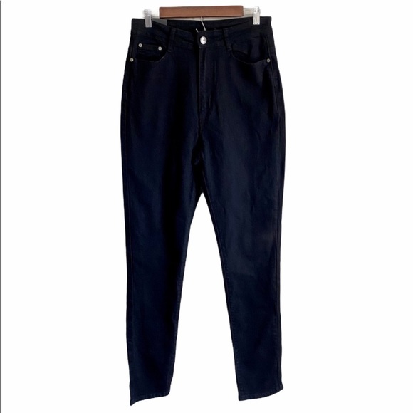 NWT Bobs Black High Rise Skinny Denim Stretch Jean - Picture 1 of 8